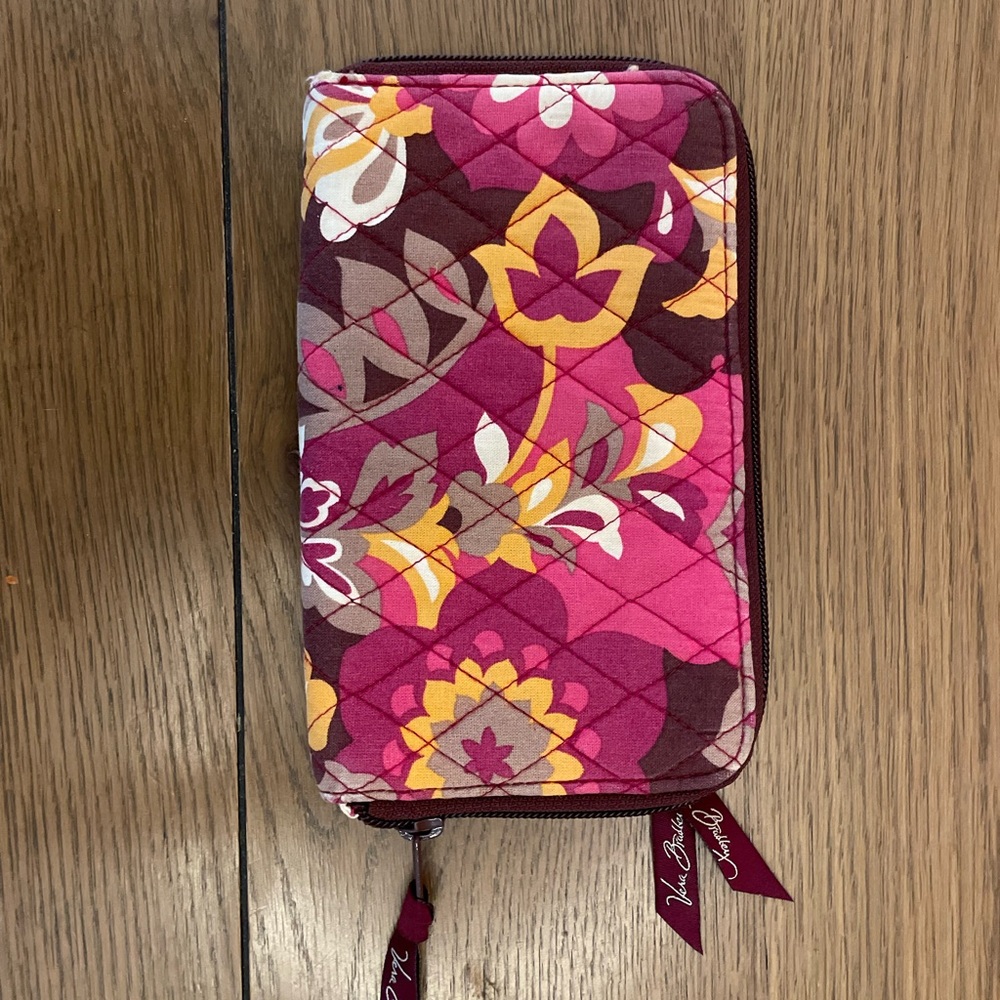 Vera Bradley Floral Wallet with handles